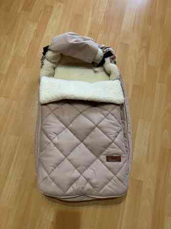 Детский конверт в коляску зимний на овчине Донецк
