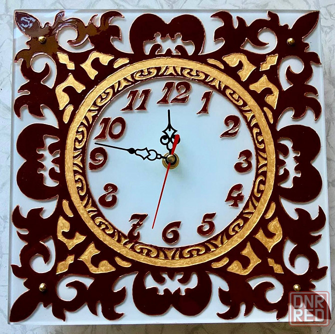 Часы в прихожую "Ажур", 25 на 25 см. Новые. Донецк - изображение 1