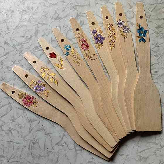 Лопатки расписные для хозяюшек. Донецк