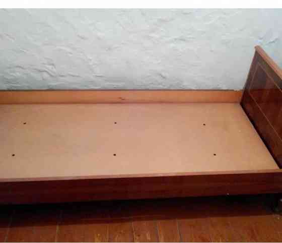 Кровать односпальная с матрасом основа фанерная Донецк