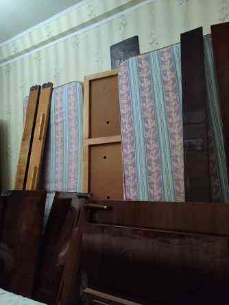 Кровать односпальная с матрасом основа фанерная Донецк