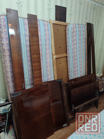 Продам 2 кровати 190×80 лакированное дерево за 1000р. Донецк - изображение 1