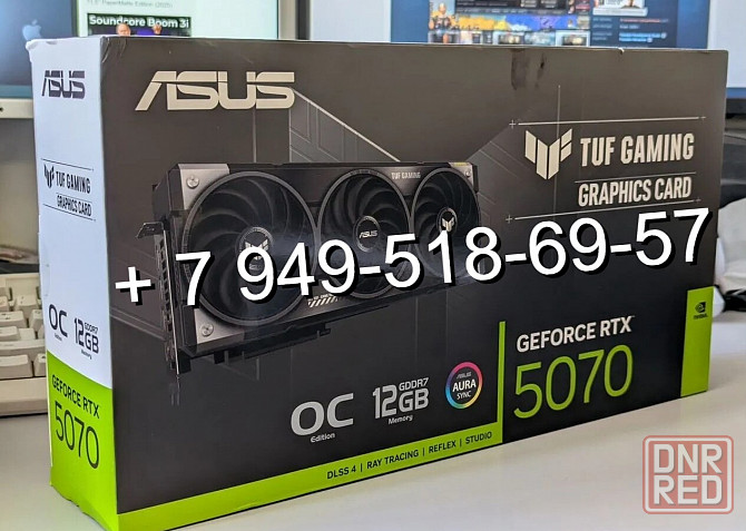 ASUS RTX 5070 TUF Gaming OC Edition Донецк - изображение 1
