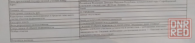 Продам земельный пай в Старобешевском районе Старобешево - изображение 2