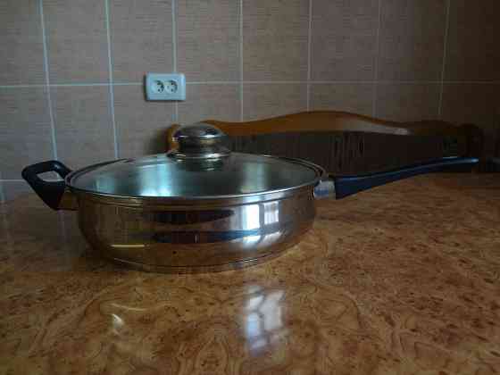 Сковорода Sanusy из нержавеющей стали Луганск