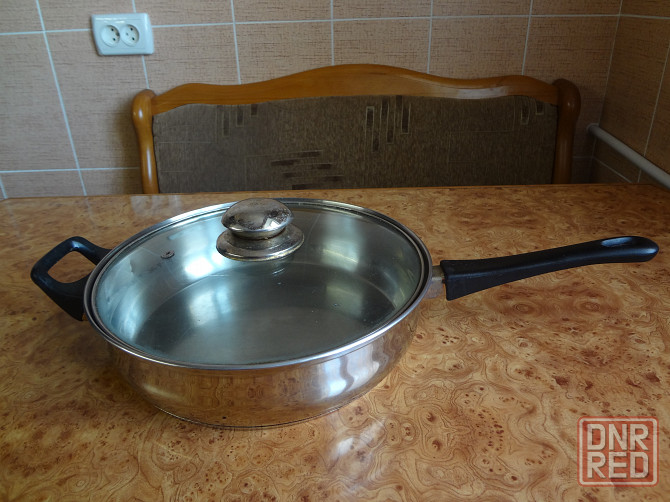 Сковорода Sanusy из нержавеющей стали Луганск - изображение 1