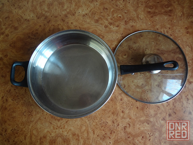 Сковорода Sanusy из нержавеющей стали Луганск - изображение 3