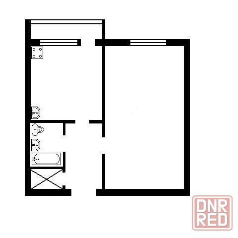 1 ком. квартира, ул. Прожекторная Донецк - изображение 5