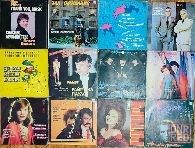 Виниловые пластинки Оптом 100 шт за 2500 р Сборник 1 Донецк - изображение 4