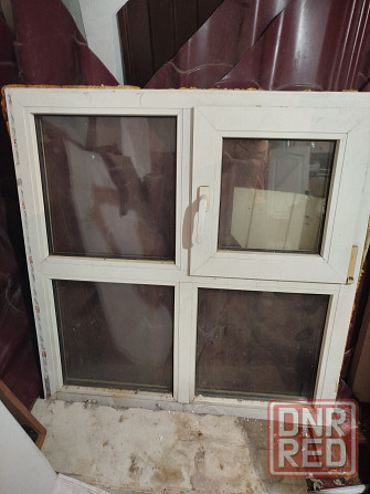 Продам окно б/у металлопластик Донецк - изображение 2