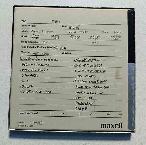 18-я катушка "Maxell"-XLI-35-90B Донецк