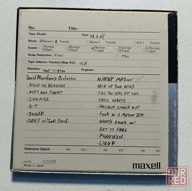 18-я катушка "Maxell"-XLI-35-90B Донецк - изображение 2