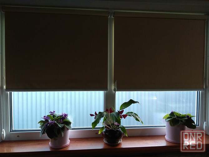 Рулонные шторы, жалюзи. Блэкаут, день ночь. Донецк - изображение 1