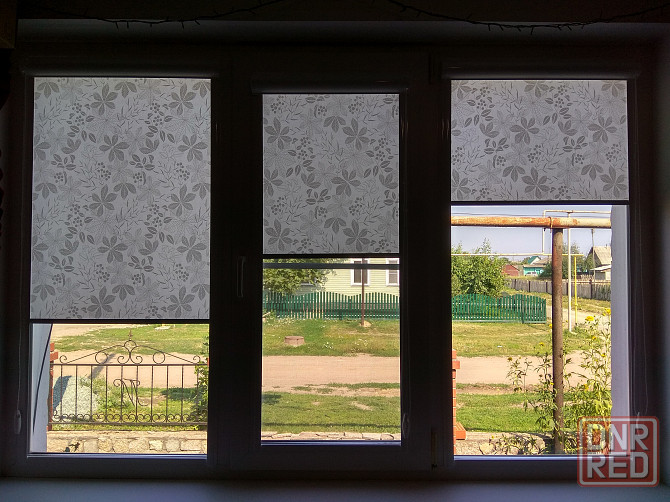 Рулонные шторы, жалюзи. Блэкаут, день ночь. Донецк - изображение 2