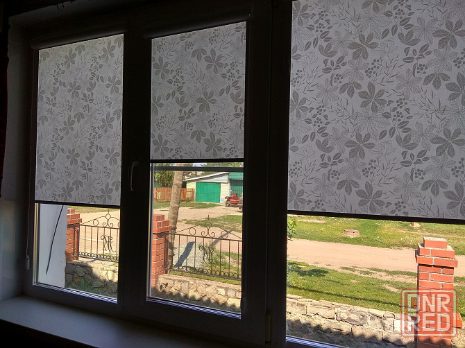 Рулонные шторы, жалюзи. Блэкаут, день ночь. Донецк - изображение 3