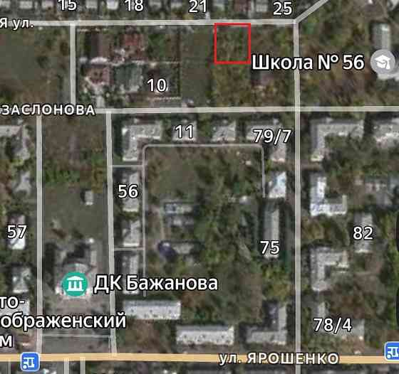 Продам зем. участок (ижс), 10 соток - Макеевка, ул. Спортивная, пос. Бажанова Макеевка