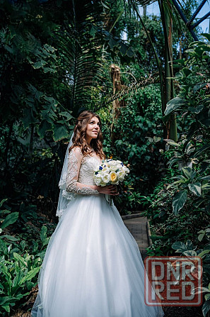 Свадебное платье 44 размер Донецк - изображение 3