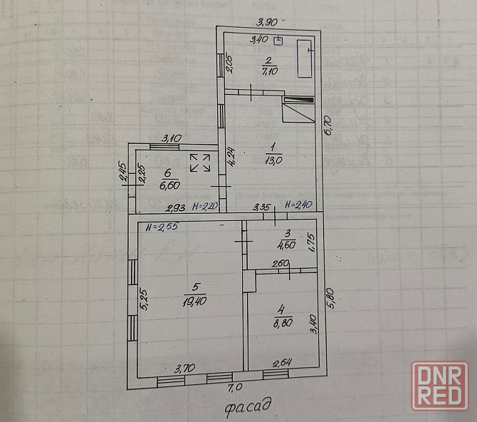 Продам жилой дом 60 м.кв., 15 соток - Макеевка, пос. Калиново-Восточный Макеевка - изображение 7