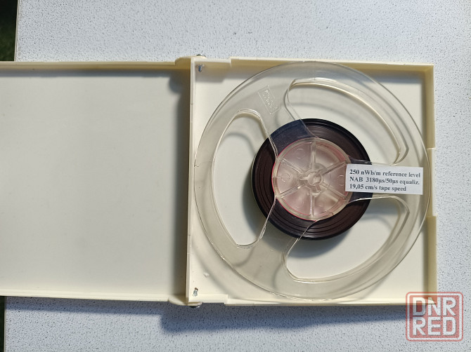 Тест лента "250 nWb/m reference level. NAB 3180ms/50ms equliz. 19,05sm/s tape speed Донецк - изображение 2