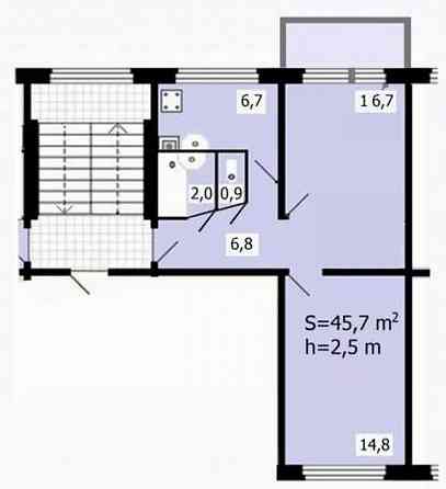 Продается очень теплая двухкомнатная квартира в кирпичном доме на Семашко Донецк