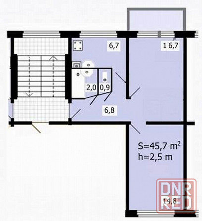 Продается очень теплая двухкомнатная квартира в кирпичном доме на Семашко Донецк - изображение 4