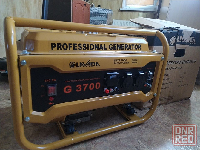 Бензиновый электрогенератор LAVADA G 3700 Донецк - изображение 1
