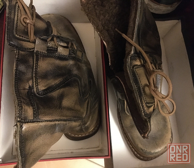 Кожаные сапоги ботинки Донецк - изображение 6