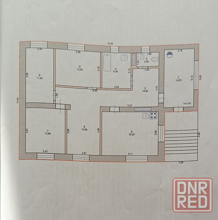 Продам шикарный дом на приватизир. земле в Пгт Старобешево Старобешево - изображение 12