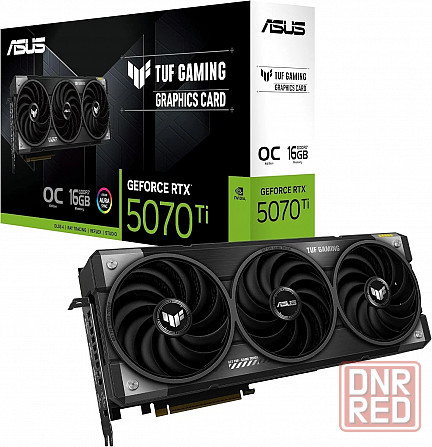Asus tuf geforce gaming rtx 5070 ti 16gb gddr7 oc edition Москва - изображение 1