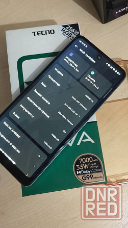 Смартфон Tecno Pova6 ,8+8/256 Гб Макеевка - изображение 3