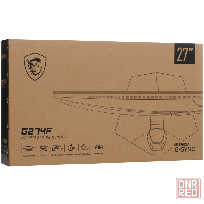 27" Монитор MSI G274F черный Макеевка - изображение 7