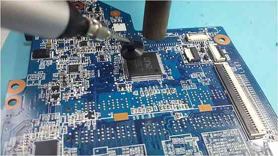 Ремонт материнской платы ноутбука, сервис "рембук" (арт-5763) Макеевка