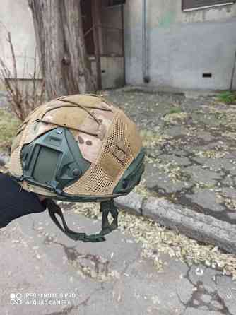 Продам Шлем тактический военный без ушей с чехлом мультикам Донецк