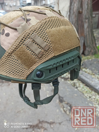 Продам Шлем тактический военный без ушей с чехлом мультикам Донецк - изображение 6