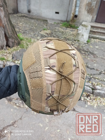 Продам Шлем тактический военный без ушей с чехлом мультикам Донецк - изображение 4