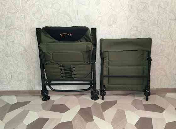 Карповое кресло "Komandor" с подставкой для ног Донецк