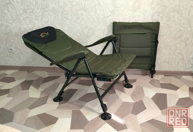 Карповое кресло "Komandor" с подставкой для ног Донецк - изображение 4