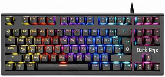 Механическая клавиатура Defender Dark Arts Gk-375 Ru, Rainbow,87 клавиш (арт-5677) Макеевка