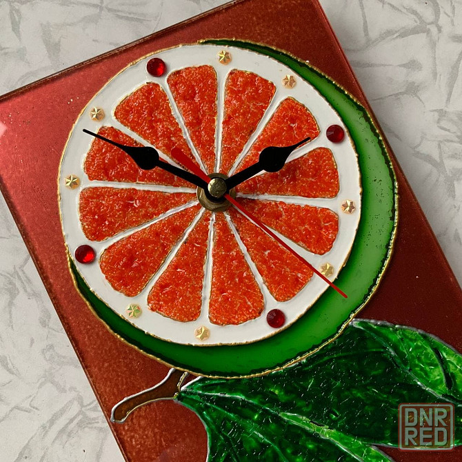 Часы "Грейпфрут", 25 на 13 см. Донецк - изображение 2