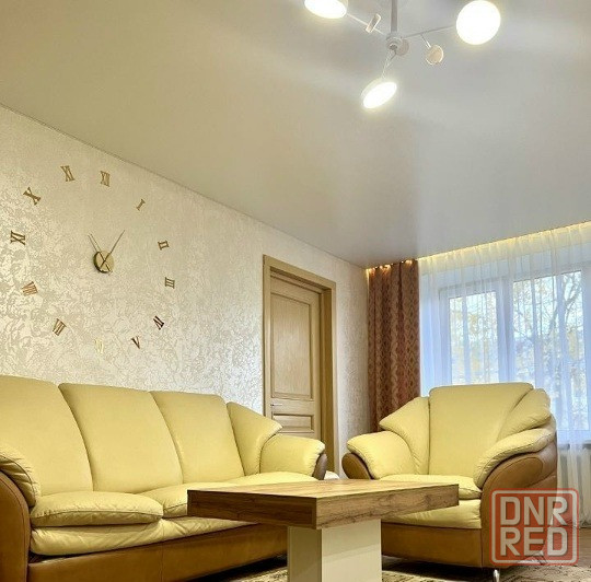 Сдается светлая и теплая евро двухкомнатная квартира с хорошим ремонтом! Калининский район, Медицинс Донецк - изображение 1