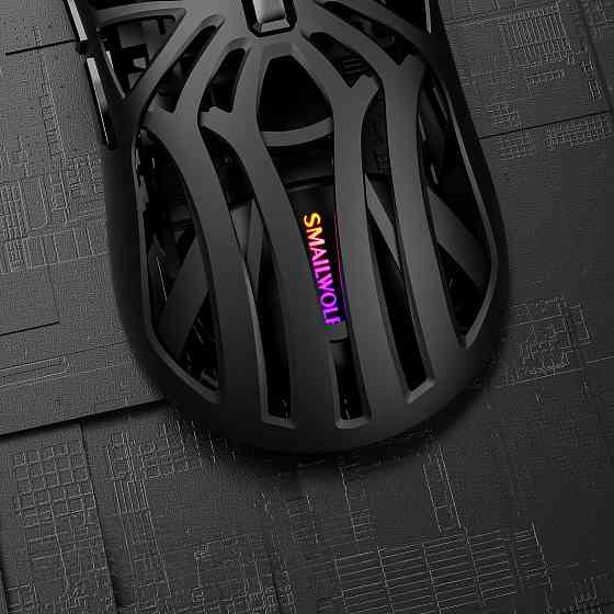 Беспроводная + проводная оптическая аккумуляторная мышь Донецк