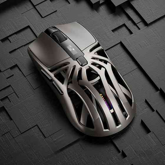 Беспроводная + проводная оптическая аккумуляторная мышь Донецк