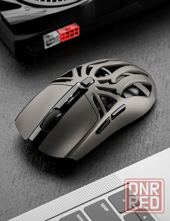 Беспроводная + проводная оптическая аккумуляторная мышь Донецк - изображение 4