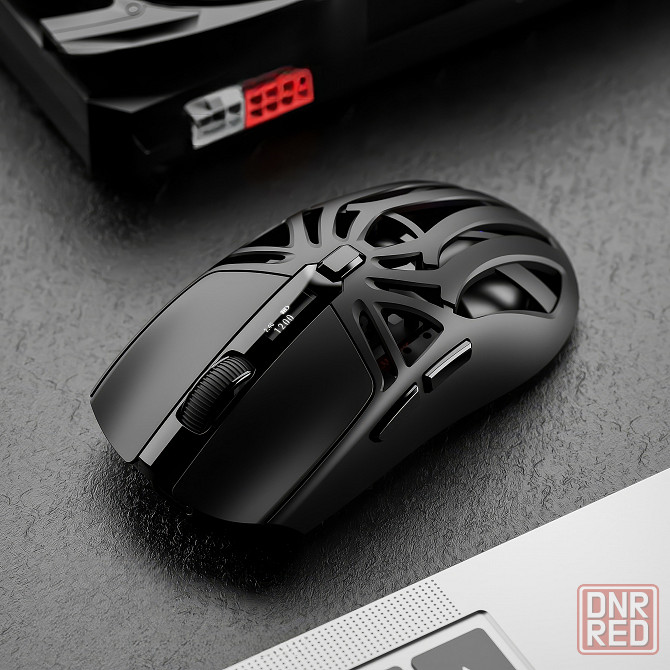 Беспроводная + проводная оптическая аккумуляторная мышь Донецк - изображение 3