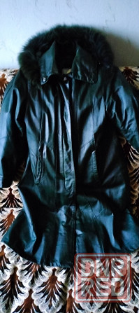 Кожаное пальто Донецк - изображение 1