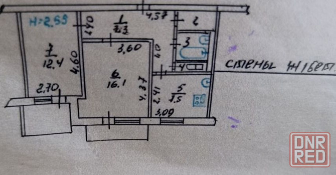 Продается двухкомнатная квартира Мариуполь - изображение 7