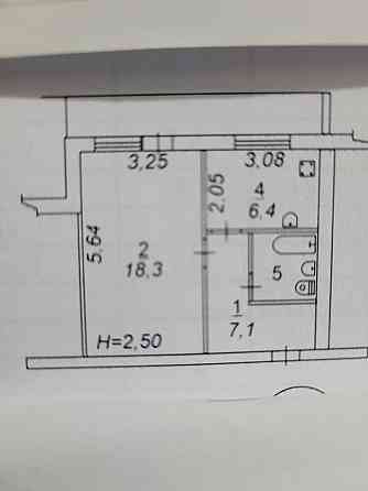Торг ! Продам 1-ком.кв-ру переделанную в 2-ком.кв-ру, Артема Донецк