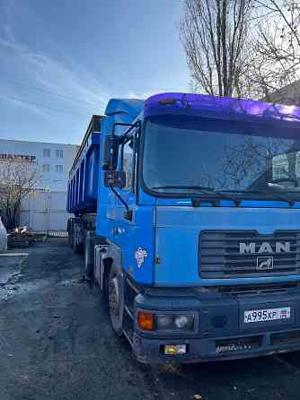 продам сцепку тягач man 19.414 полуприцеп самосвал Ровеньки