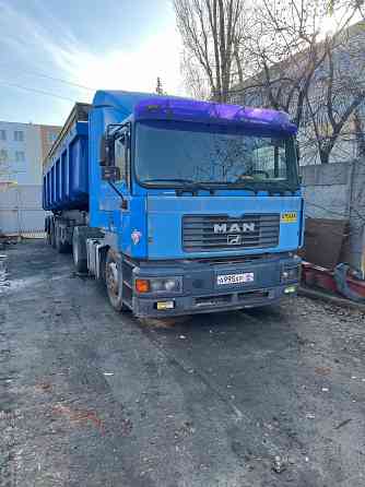 продам сцепку тягач man 19.414 полуприцеп самосвал Ровеньки