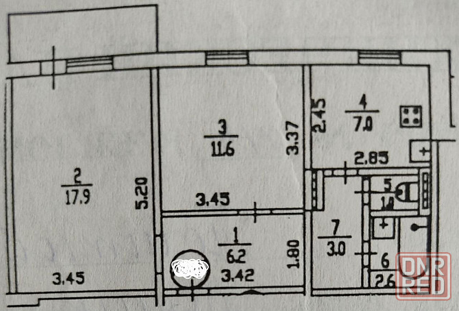 Двухкомнатная квартира по ул. Политбойцов Донецк - изображение 11